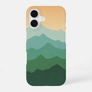 Funda Para iPhone 16 Capas de Montaña Retro