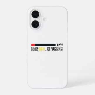Funda Para iPhone 16 Cargando... Por Favor Energía Esperando Herencia E