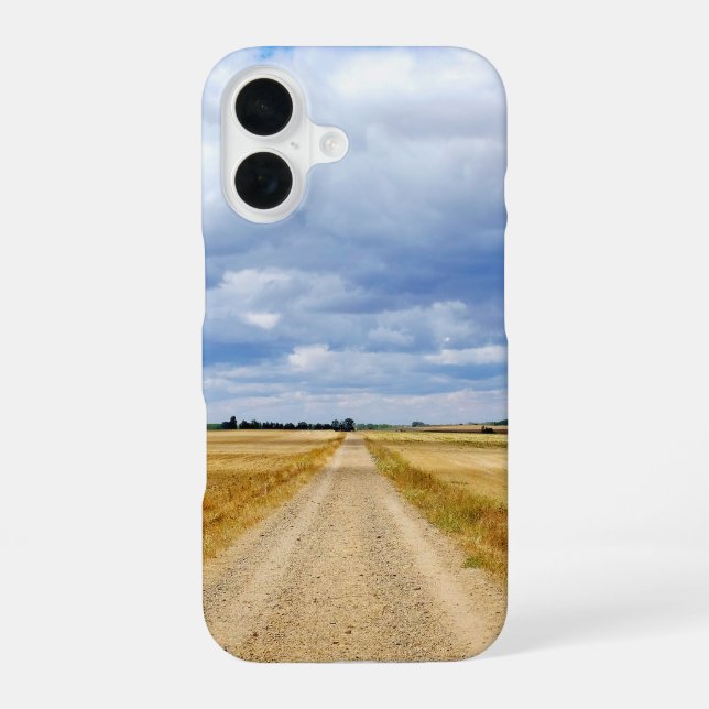 Funda Para iPhone 16 Carretera Boadilla del Camino - Itero de la Vega (Reverso )