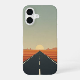 Funda Para iPhone 16 Carretera Desierta Interminable