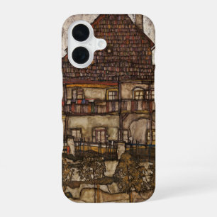 Funda Para iPhone 16 Casa con tejado de ripias por Egon Schiele