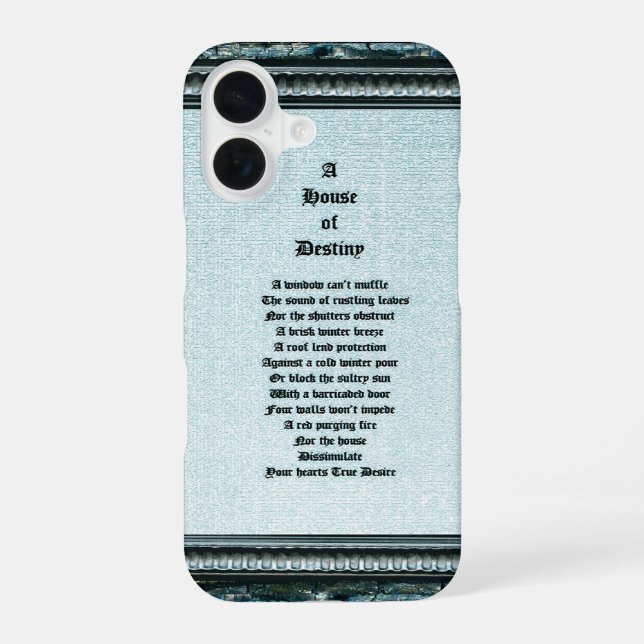 Funda Para iPhone 16 Casa del Destino (Reverso )
