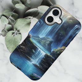 Funda Para iPhone 16 Cascada de Ensueño de Fantasía Encantada
