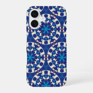 Funda Para iPhone 16 Caso de Patrón Pug