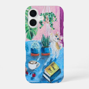 Funda Para iPhone 16 Caso de teléfono de estilo Art Cosy original