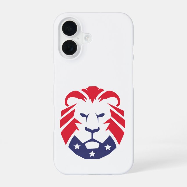 Funda Para iPhone 16 Casos telefónicos de León de Patriotas (Reverso )