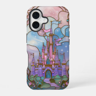 Funda Para iPhone 16 Castillo de vidrio mágico con pasteles vibrantes