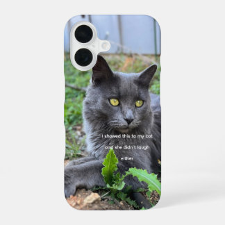 Funda Para iPhone 16 cat phone case