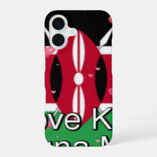 Funda Para iPhone 16 🇰🇪 Celebra Kenia con nuestras fundas y cubiertas