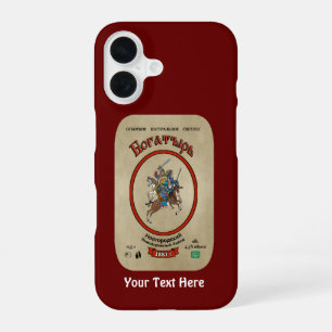 Funda Para iPhone 16 Cerveza Bogatyr Rusa