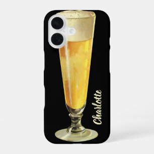Funda Para iPhone 16 Cerveza de borrador alta vintage, bebida alcohólic