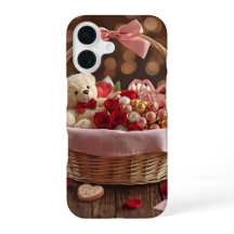 Cesta Romántica de Rosa Teddy Estética del Día de 