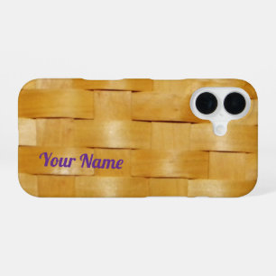 Funda Para iPhone 16 Cesta tejida -