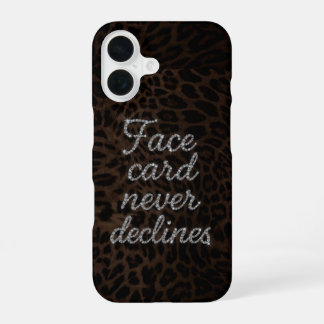 Funda Para iPhone 16 Chica It estética Cheetah