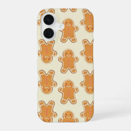 Funda Para iPhone 16 Christmas Gingerbread Cookies Print Phone Case