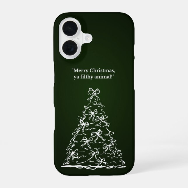 Funda Para iPhone 16 Christmas phone case (Reverso )