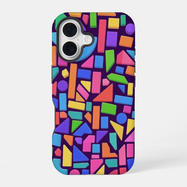 Funda Para iPhone 16 Chromatic Geometry (Reverso )
