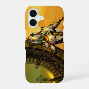 Funda Para iPhone 16 CIBORG TITÁN, HIPERIÓN DEL DESIERTO Ciencia ficció