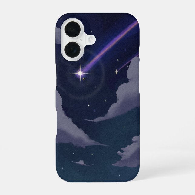 Funda Para iPhone 16 Cielo estrellado soñado (Reverso )
