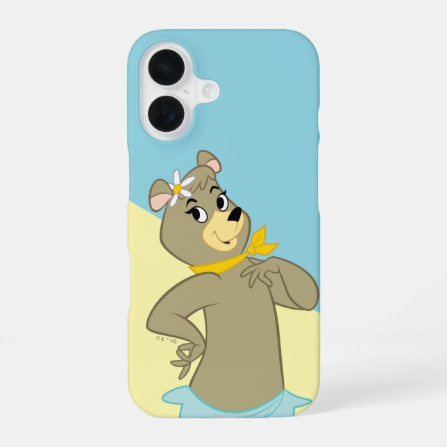 Funda Para iPhone 16 Cindy Bear Pose Juguetón (Reverso )