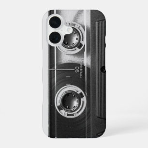 Funda Para iPhone 16 Cinta de casete compacto