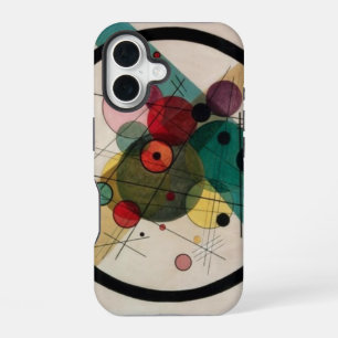 Funda Para iPhone 16 Círculos abstractos de Kandinsky