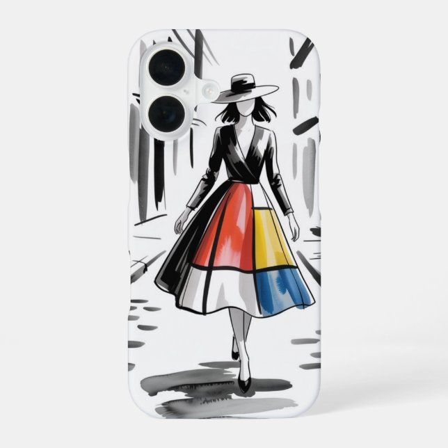 Funda Para iPhone 16 City Chic Art (Reverso )