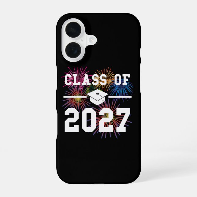 Funda Para iPhone 16 Clase de 2027 Último Año (Reverso )