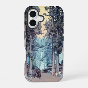 Funda Para iPhone 16 Clásico japonés genial pintura forestal de Hiroshi
