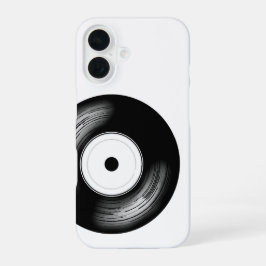 Funda Para iPhone 16 Classic Vinyl Disc