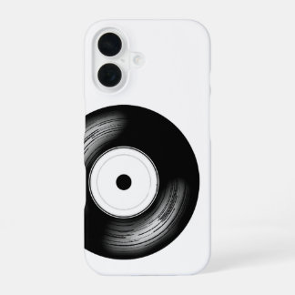 Funda Para iPhone 16 Classic Vinyl Disc