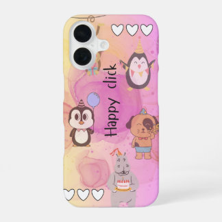 Funda Para iPhone 16 clic en