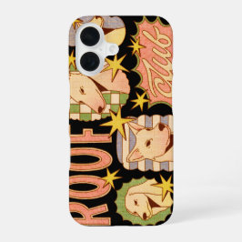 Funda Para iPhone 16 Club de la azotea / Ilustraciones de perros