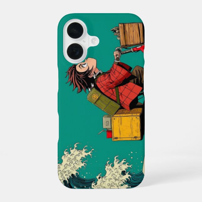 Funda Para iPhone 16 cobertura telefónica (Reverso )