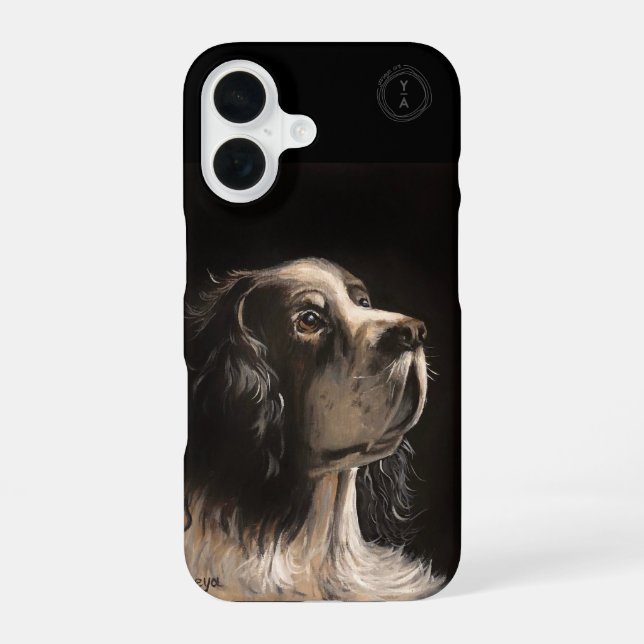Funda Para iPhone 16 cocker spaniel iphone case  (Reverso )