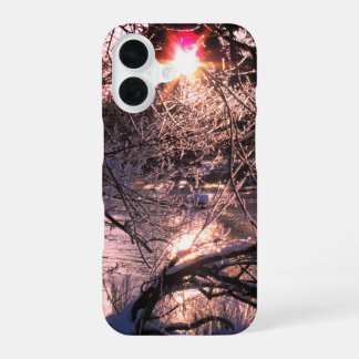 Funda Para iPhone 16 Cold River Hafren and sun