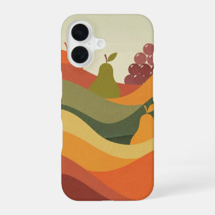Funda Para iPhone 16 Colinas de Frutas Vintage