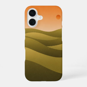 Funda Para iPhone 16 Colinas Oliva Retro