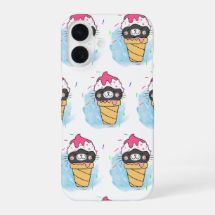 Funda Para iPhone 16 color de cona de helado