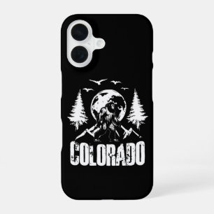 Funda Para iPhone 16 Colorado Day Bigfoot Vintage Senderismo
