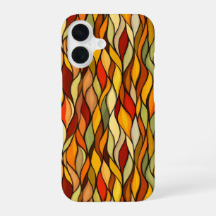 Funda Para iPhone 16 Colores cálidos Abstract Fall