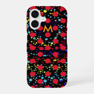 Funda Para iPhone 16 colorful dots