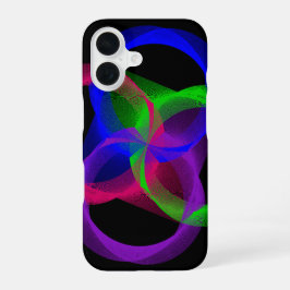 Funda Para iPhone 16 Colorful Geometric Blend iPhone 16 Case