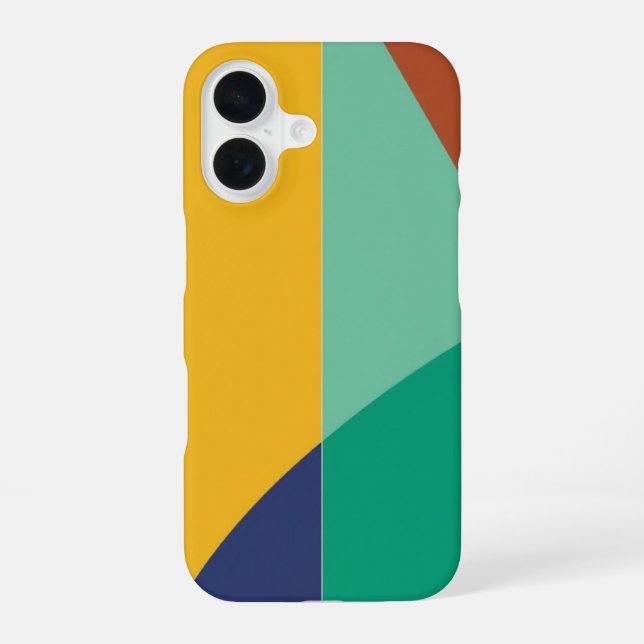 Funda Para iPhone 16 Colorful Trendy Modern iPhone Case  (Reverso )
