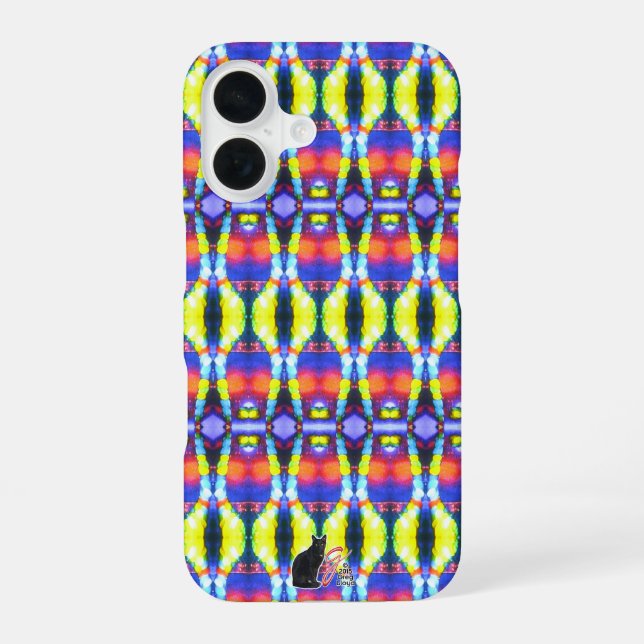 Funda Para iPhone 16 Columnas KCFX (Reverso )