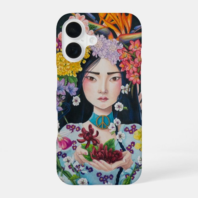 Funda Para iPhone 16 Compasión  (Reverso )