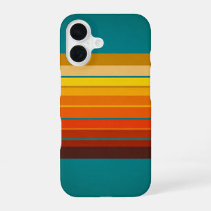 Funda Para iPhone 16 Composición Retro Enmarcada