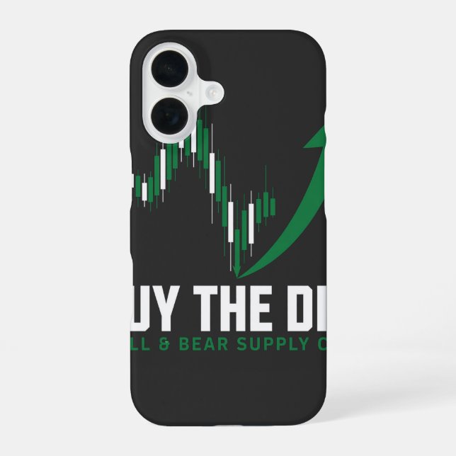 Funda Para iPhone 16 Compra la Caída — Edición para traders de Crypto y (Reverso )