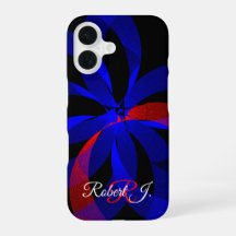 Funda para iPhone 16 con acento geométrico girator
