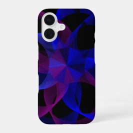 Funda para iPhone 16 con cilindro geométrico de 3D
